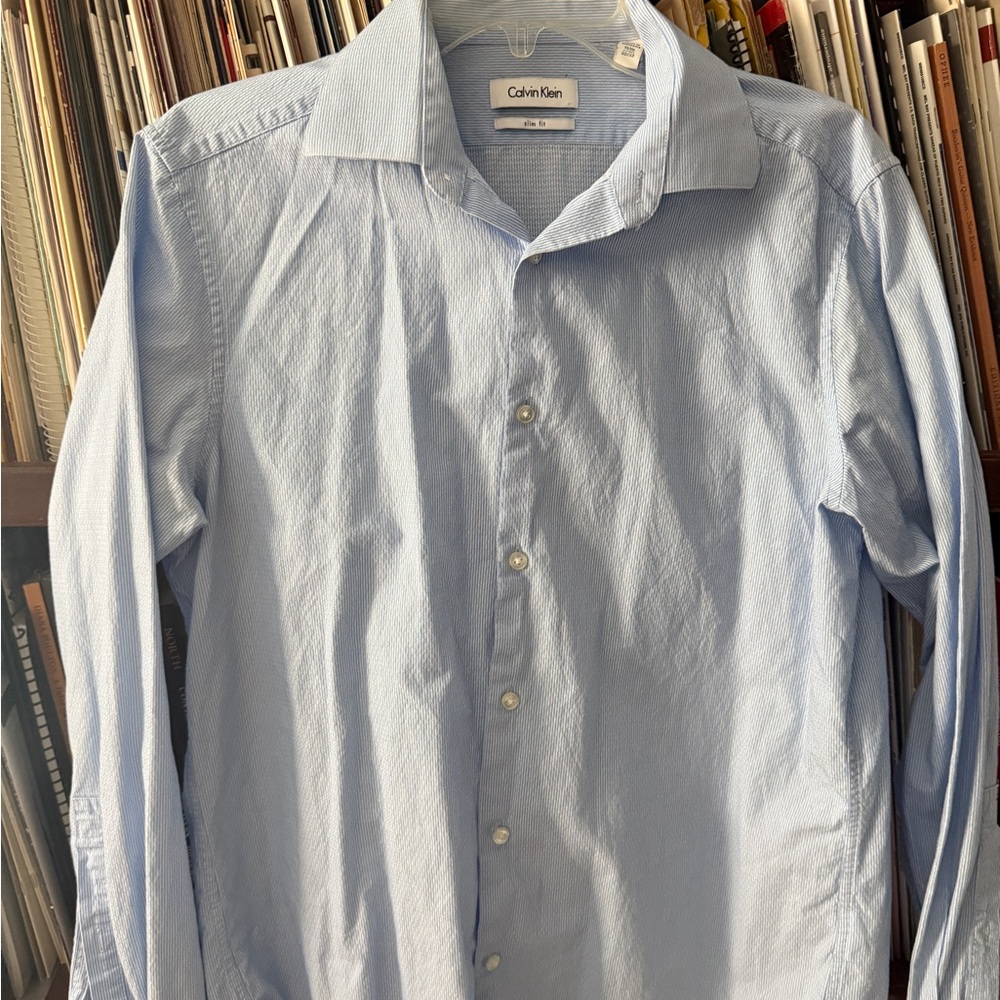 Calvin Klein Light Blue Dress Shirt